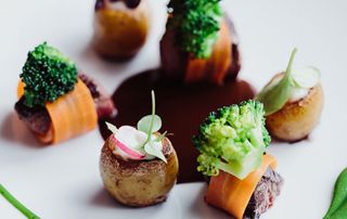 Plat gastronomique